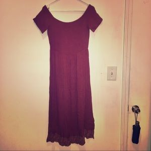 Brand new Roxy maroon dress. Size medium